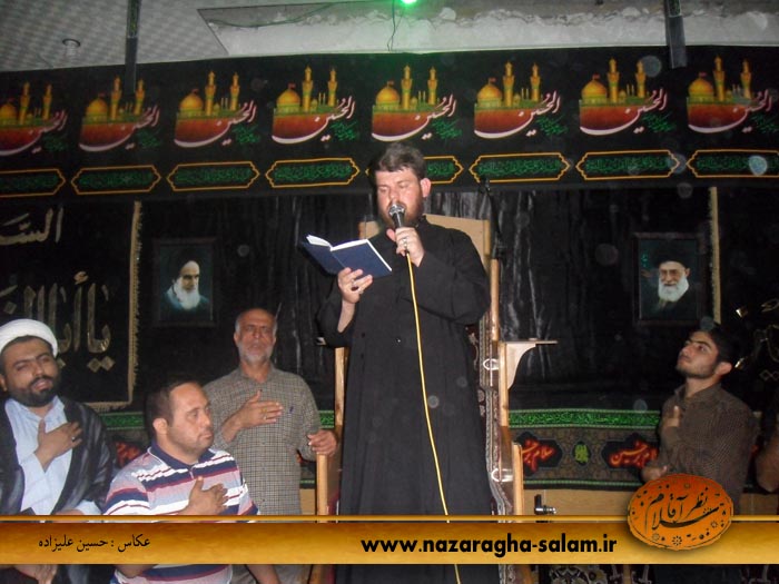 تصاویری از عزاداری شهادت حضرت اباعبدالله الحسین (ع) در روستای تل سرکوب