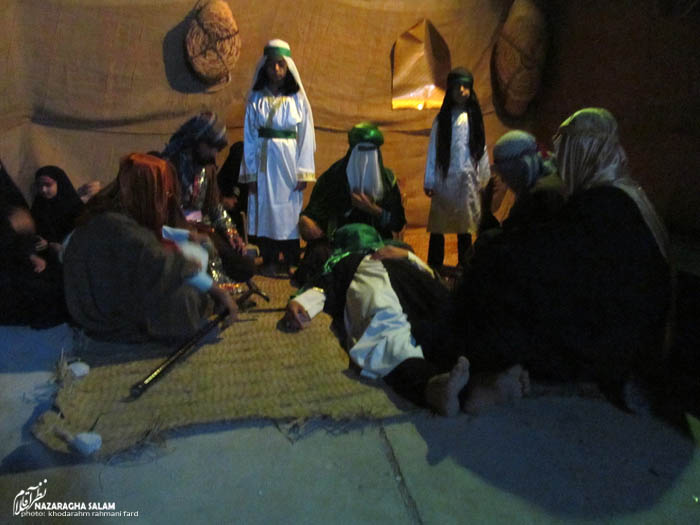 نمایش شهادت فاطمه زهرا(س) در خانه قرآن نظرآقا