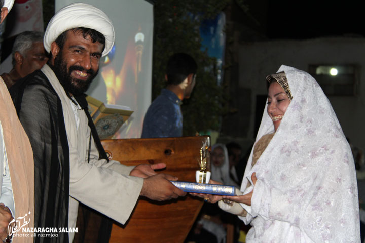 جشن ازدواج زوجهای قرآنی منطقه سعدآباد در نظرآقا برگزار شد 