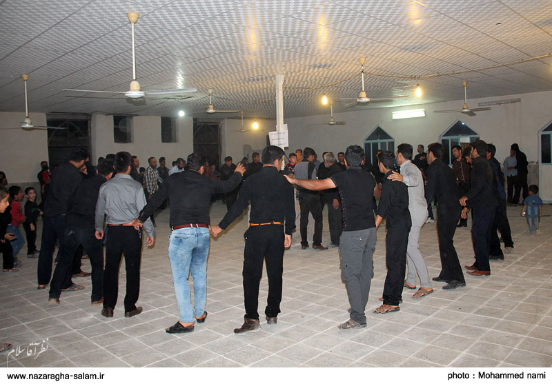 مراسم سینه زنی مسجد امام خمینی