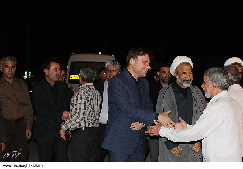 تصاویری از حضور مسئولان شهرستان در موکب حضرت علی اصغر(ع) نظرآقا