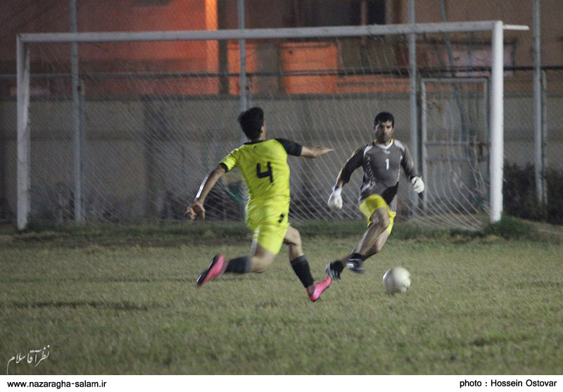 تیم فوتبال نظرآقا نتیجه بازی دوستانه را به منتخب محلات بوشهر واگذار کرد