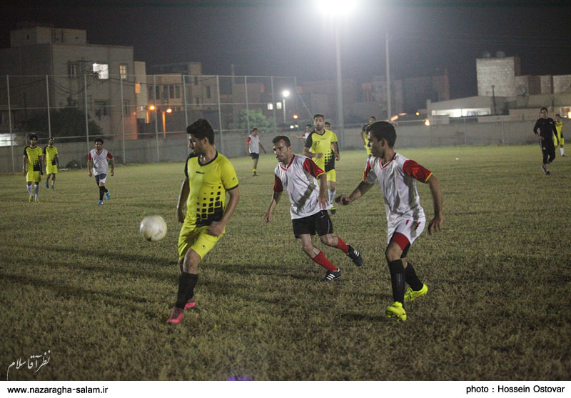 تیم فوتبال نظرآقا نتیجه بازی دوستانه را به منتخب محلات بوشهر واگذار کرد