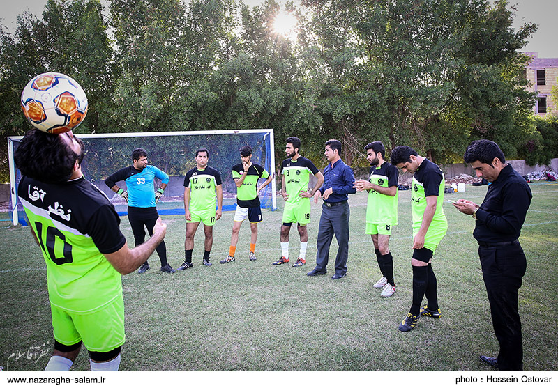دومین بازی تدارکاتی تیم فوتبال اتحاد نظرآقا مقابل استقلال بوشهر