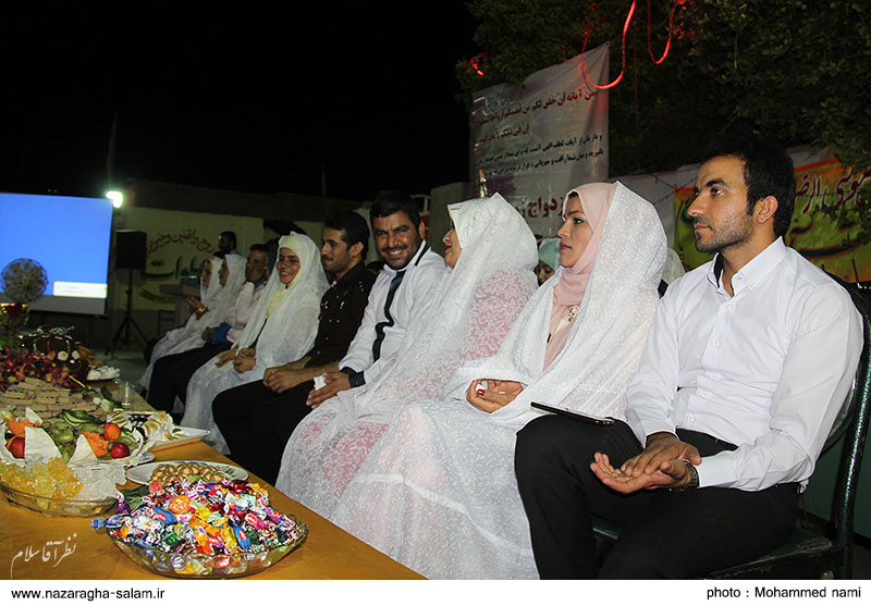 جشن ازدواج 30 فعال قرآنی در خانه قرآن نظرآقا برگزار شد 