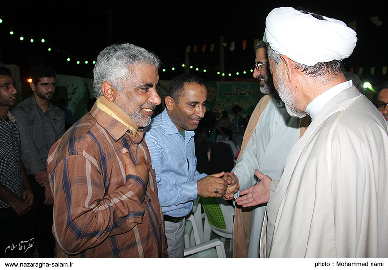 جشن عید سعید غدیر خم با حضور مردم و مسئولین مرکز دهستان زیراه در نظرآقا برگزار شد