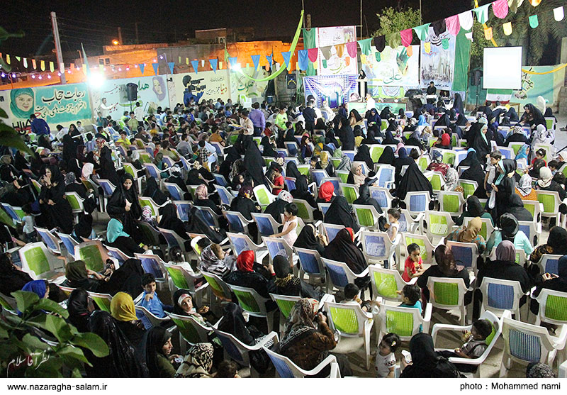 جشن عید سعید غدیر خم با حضور مردم و مسئولین مرکز دهستان زیراه در نظرآقا برگزار شد