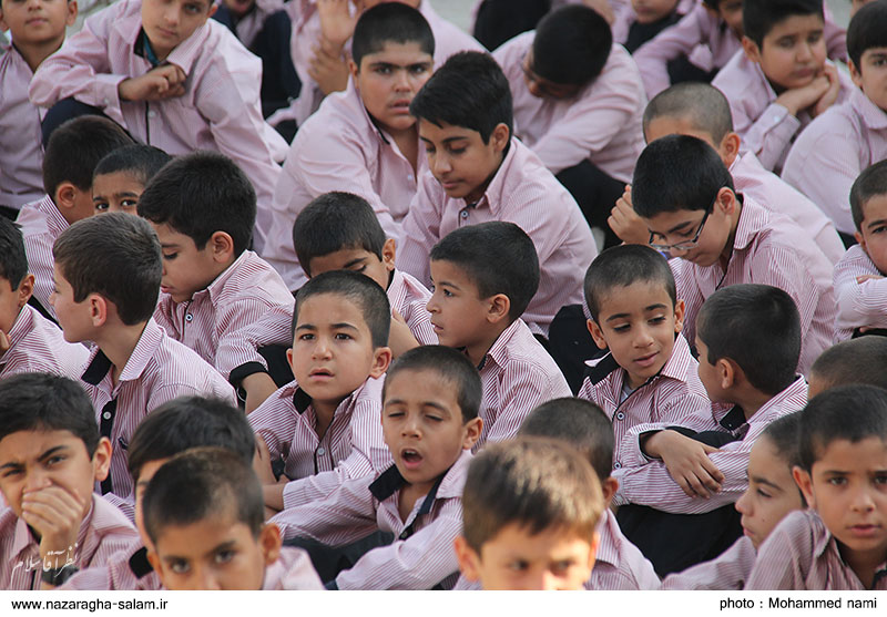 آغوش گرم مدارس برای دانش آموزان نظرآقایی در اولین روز مهرماه