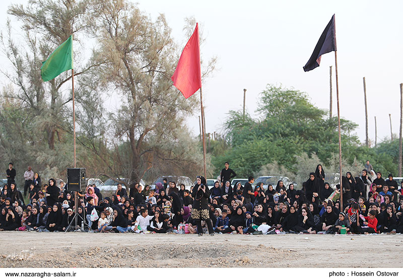 بزرگ ترین میدان تعزیه خوانی استان بوشهر در روستای نظرآقا افتتاح شد