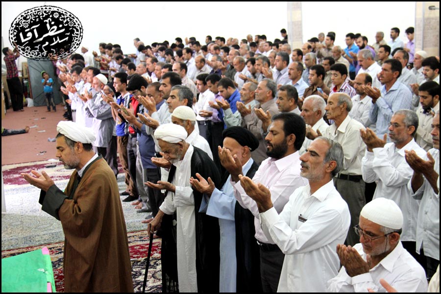 نماز عید فطر در نظرآقا