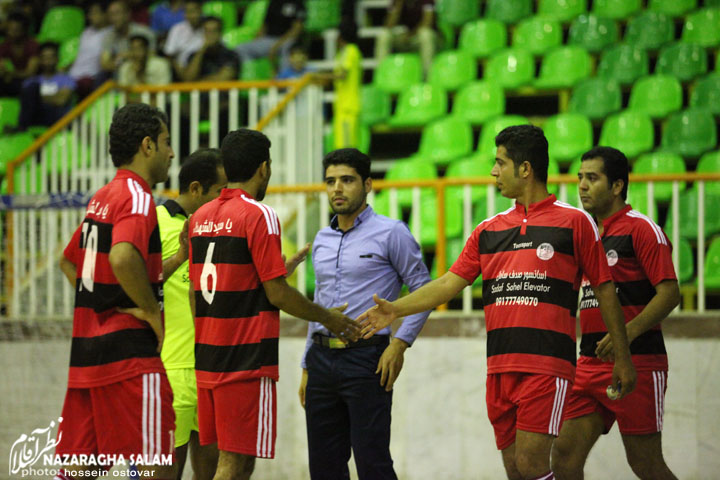 تیم فوتسال سیدالشهدا در جام بوشهر