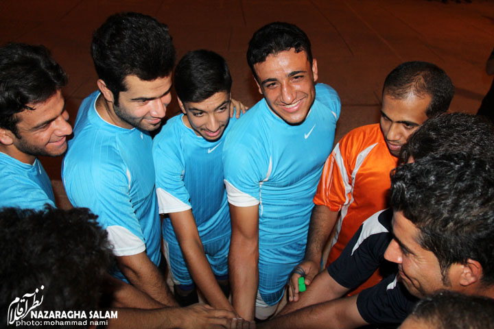 قهرمانی تیم سرخپوشان در جام رمضان بسیج 1394