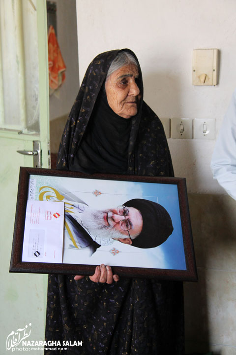 مادر شهید اسماعیل رزمجو دار فانی را وداع گفت + تصاویر